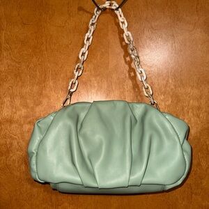 Mint Green Chain Strap Women's Bag